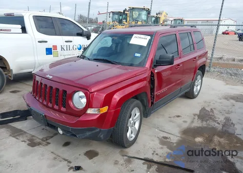 2016 Jeep Patriot Latitude из США, поврежденный, VIN 1C4NJPFB8GD584378